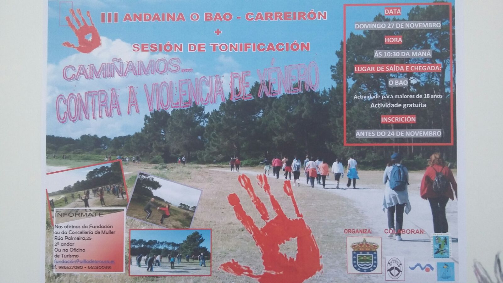 III ANDAINA O BAO – CARREIRÓN + SESIÓN DE TONIFICACIÓN