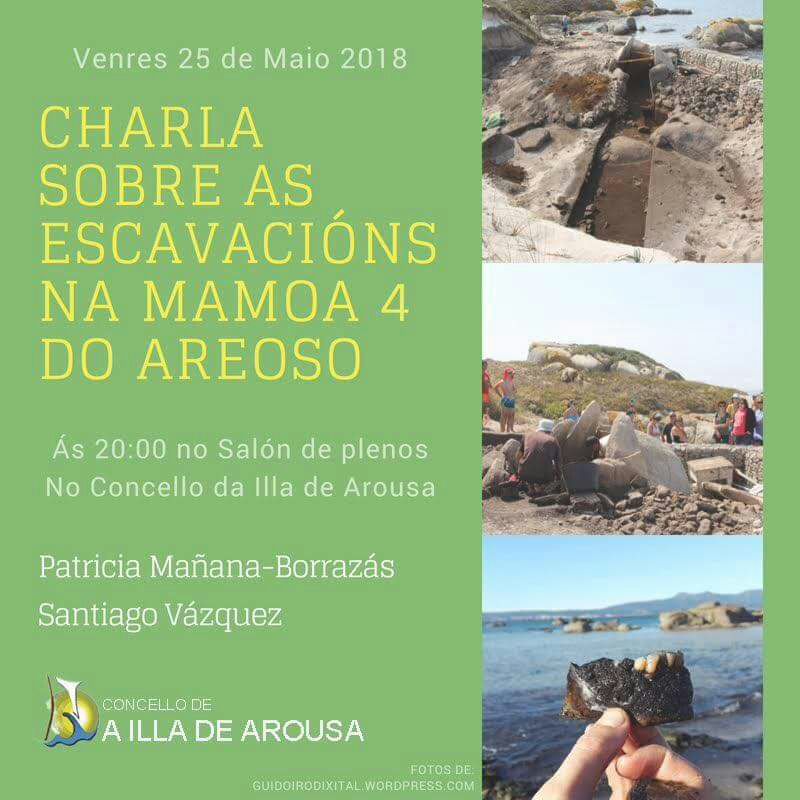 CHARLA SOBRE AS ESCAVACIÓNS NA MÁMOA 4 DO AREOSO