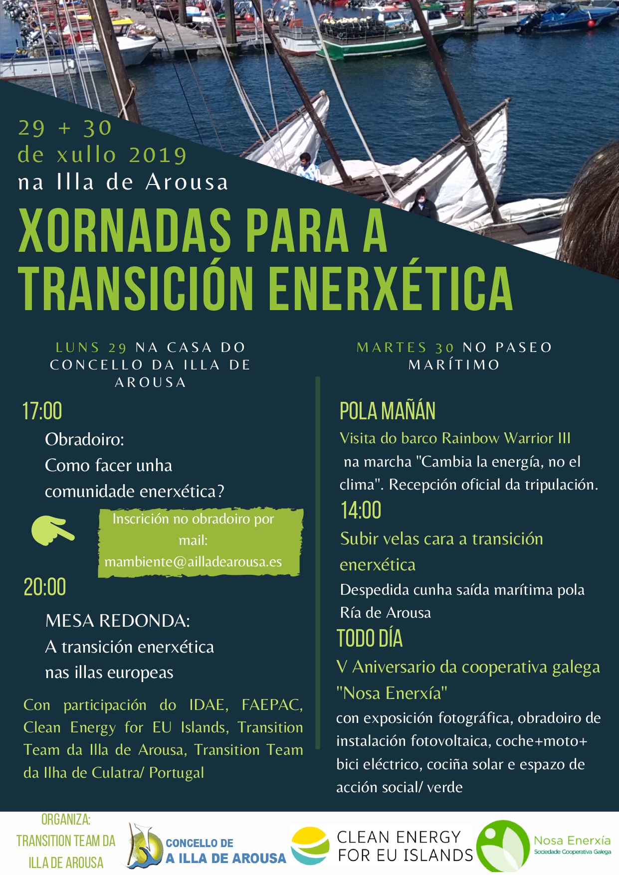 XORNADAS PARA A TRANSICIÓN ENERXÉTICA